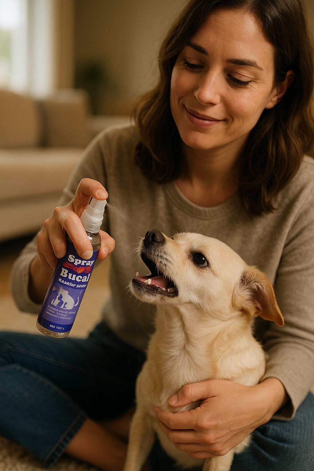 🦷 Spray Bucal Pet – Salud Oral Natural para Mascotas