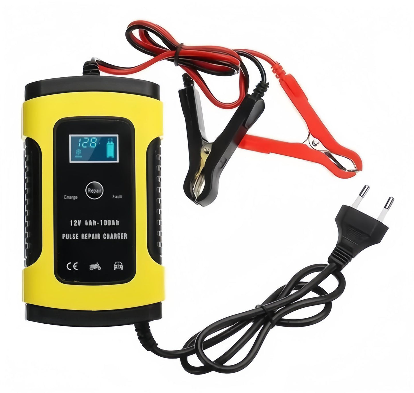 🔋 Cargador de Batería de Pulso Inteligente – PowerPulse™