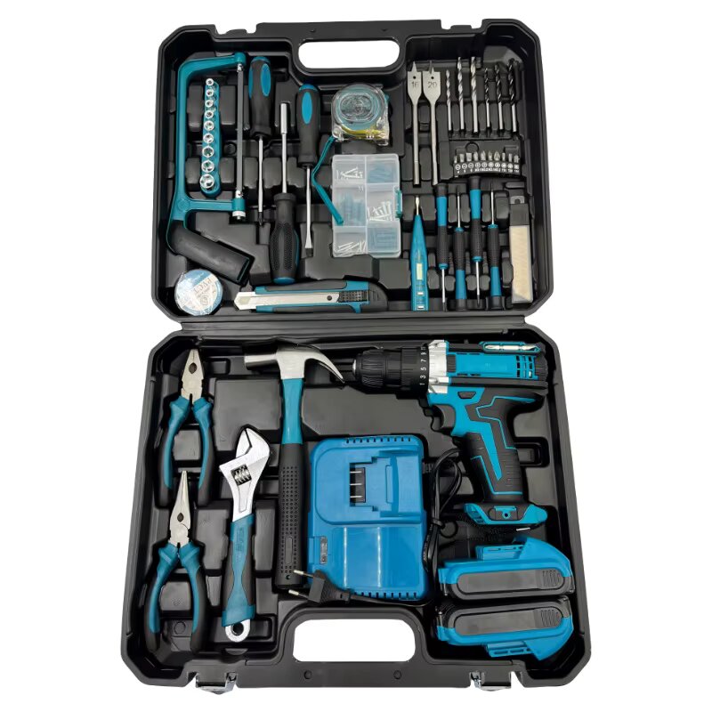 🔧 Set de Herramientas + Taladro Inalámbrico – Solución Completa para el Hogar y el Trabajo