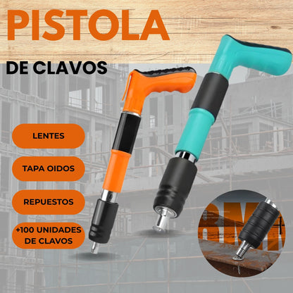 🔨 Pistola de Clavos Manual – Precisión y Potencia Sin Complicaciones