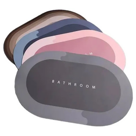 🛁 Alfombra Antideslizante Estilo Ovalado – Seguridad y Diversión en Cada Baño
