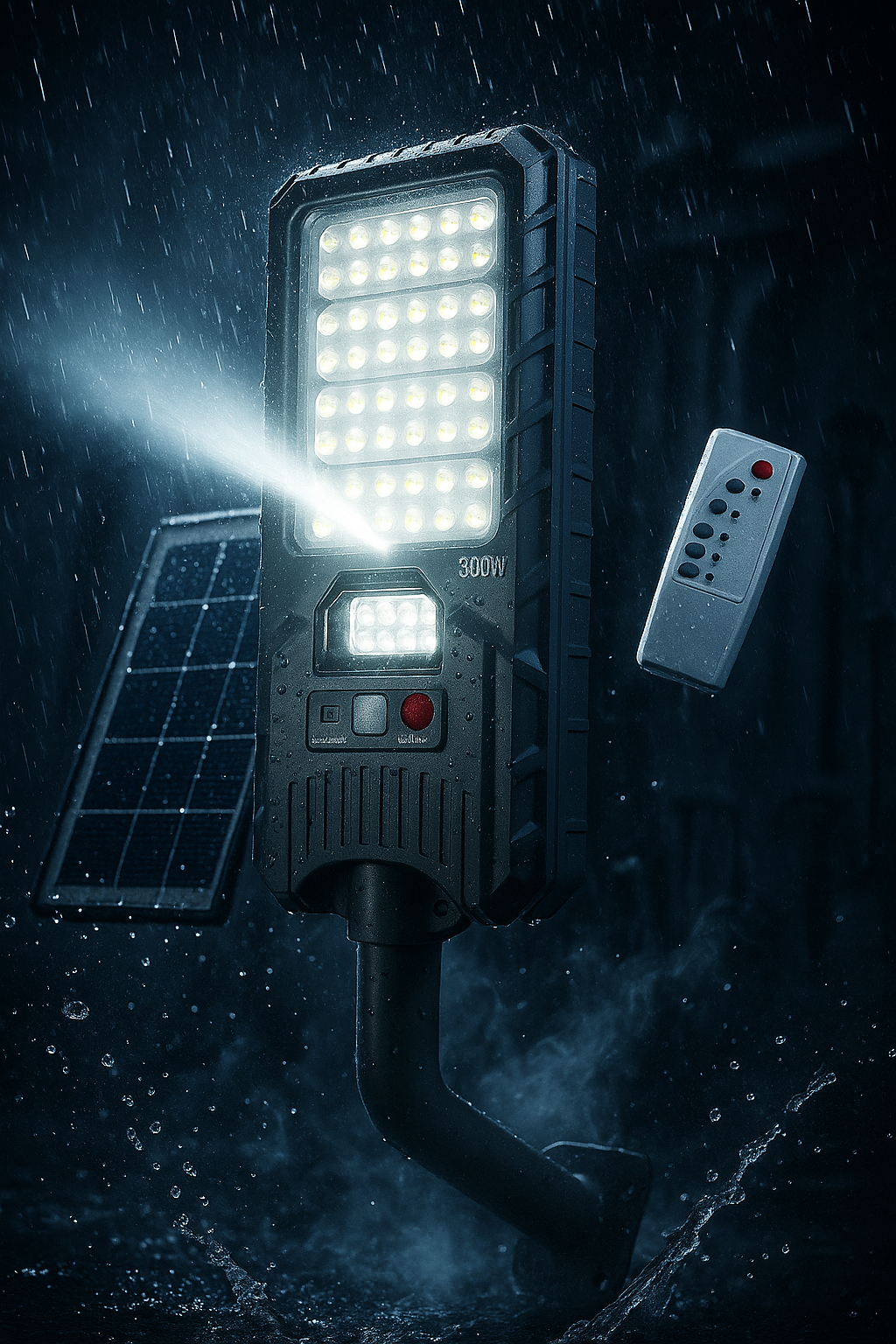 🌞 Foco Solar LED con Sensor para Exterior - SunGuard™ 300W