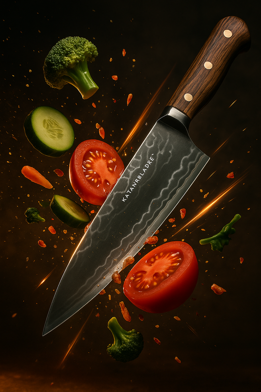 🔪 KatanaBlade™ – El cuchillo japonés que todo chef necesita 🇯🇵✨