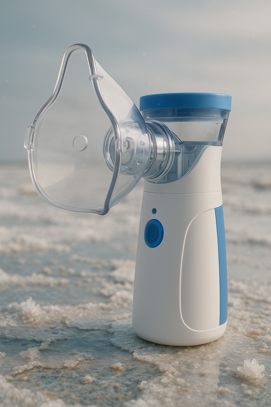 🌬️ Nebulizador Portátil – Alivio Respiratorio en Cualquier Momento y Lugar
