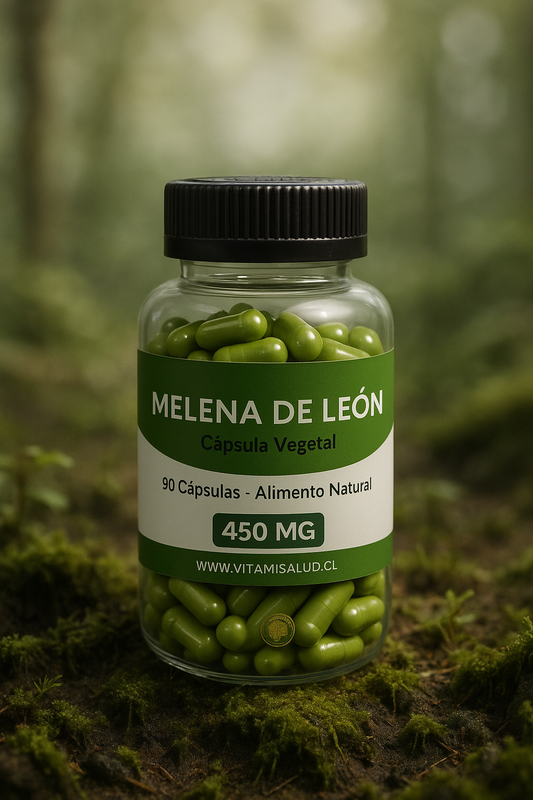 🧠 Melena de León (Hericium erinaceus) – Suplemento Natural de Alto Rendimiento Cognitivo