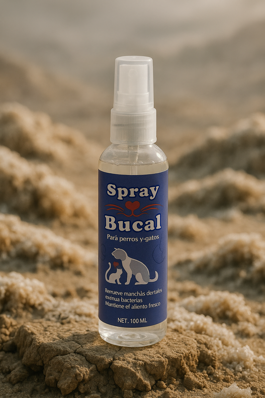 🦷 Spray Bucal Pet – Salud Oral Natural para Mascotas