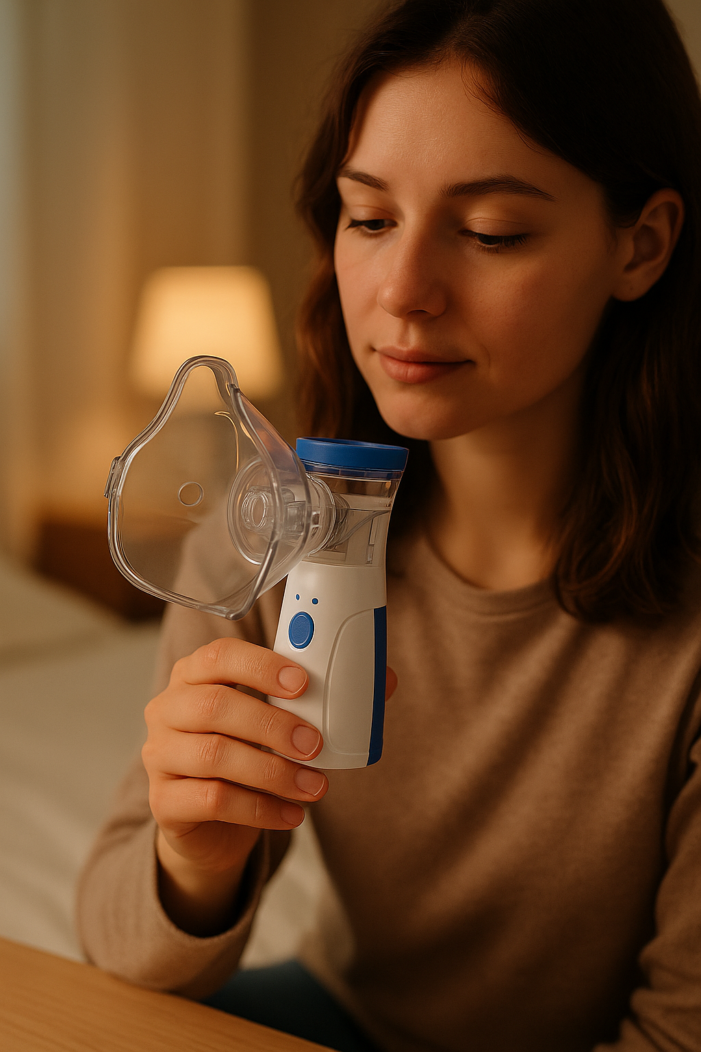 🌬️ Nebulizador Portátil – Alivio Respiratorio en Cualquier Momento y Lugar