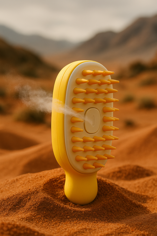 🐾 Cepillo VaporPaw – Aseo con Vapor + Masaje Relajante