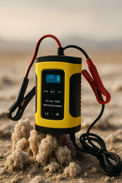 🔋 Cargador de Batería de Pulso Inteligente – PowerPulse™